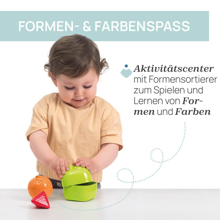 Chicco Lauflernwagen 2in1, Robust mit Rädern, Erste Schritte für Kinder, Rollenspiel Einkauf und For