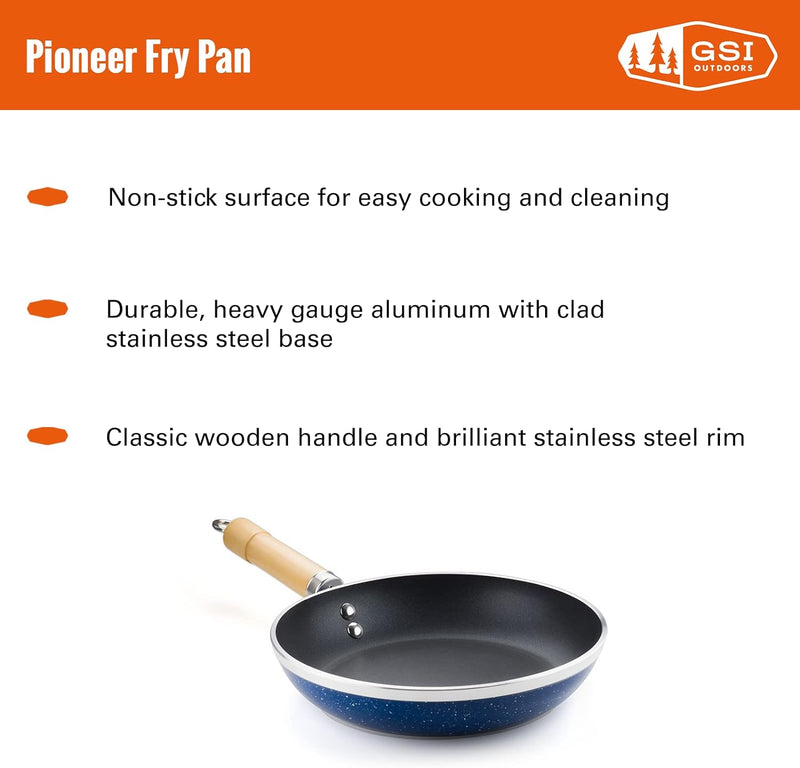 GSI Pfanne Pioneer Fry Pan, blau, 19860, Blau