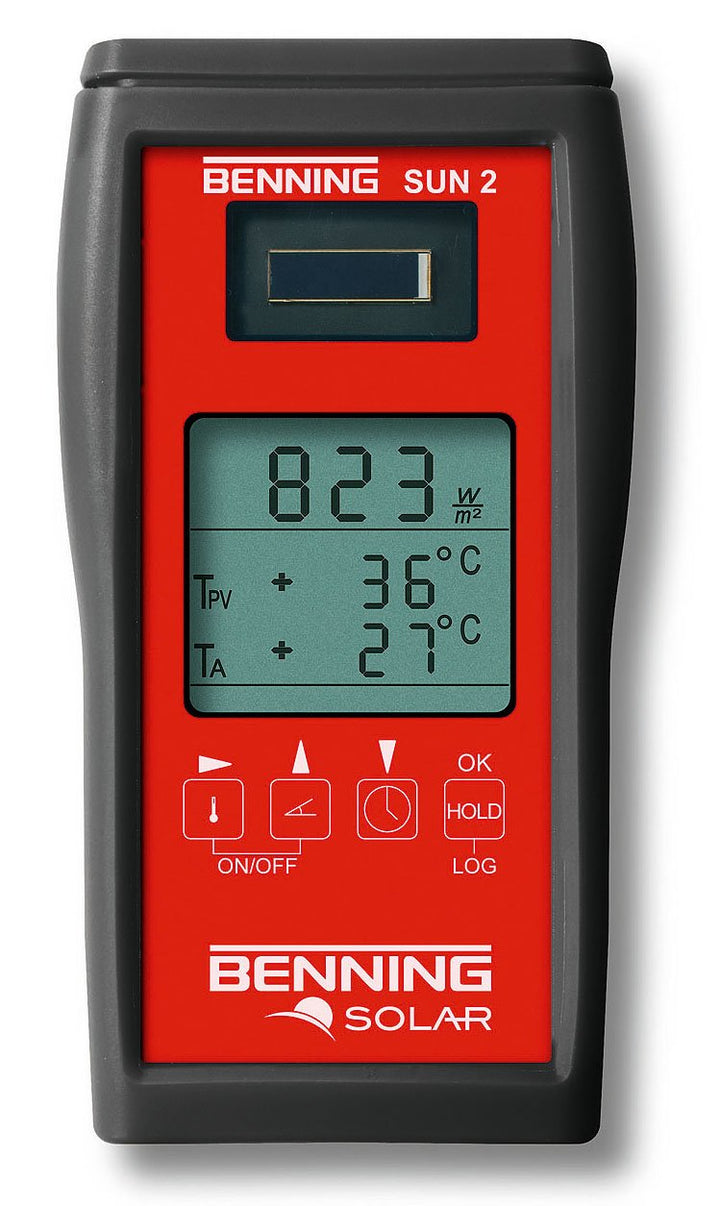Benning SUN 2 Gerät zur Messung von Temperatur und Strahlung,