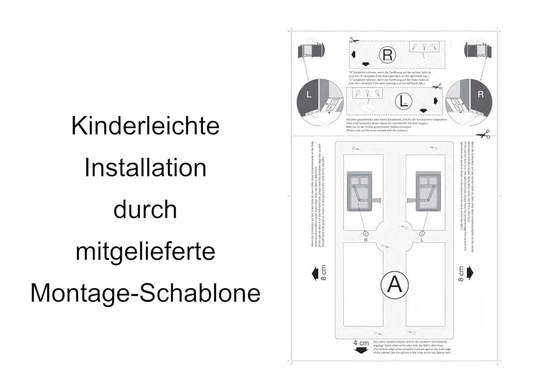 Ausziehbarer SMART Einbaumülleimer, Abfalleimer, Mülleimer „Müllomatic PRO 1“ mit automatischem Ausz