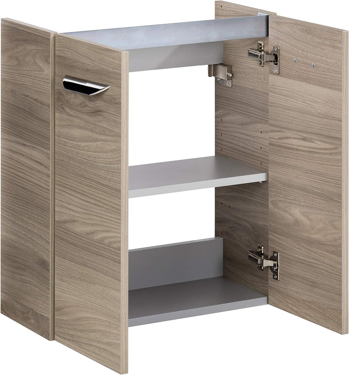 FACKELMANN Mini-Waschtischunterschrank Luxor/Badschrank mit Soft-Close-System/Masse (B x H x T): ca.