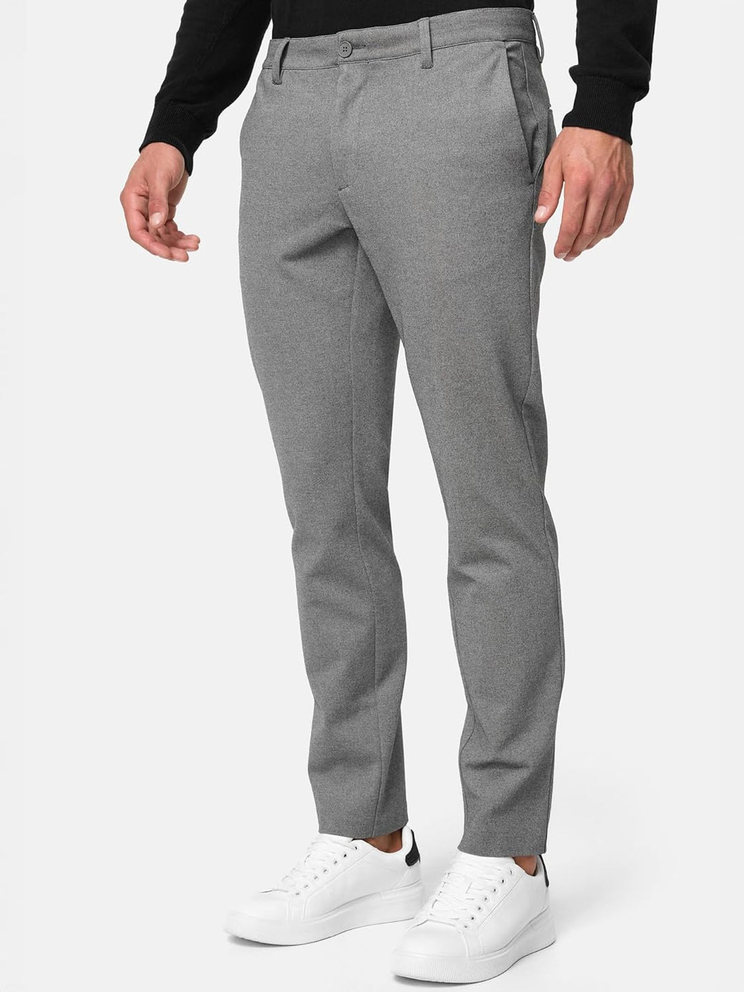 Indicode Herren Rodekro Performance Pants | Chinohose Herrenhose Super Stretch Stoffhose Bequeme Bus