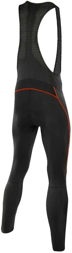 Löffler Herren Elastic Ws Bike Bib Tights Leggings Black/Neon Yellow 48, Black/Neon Yellow 48