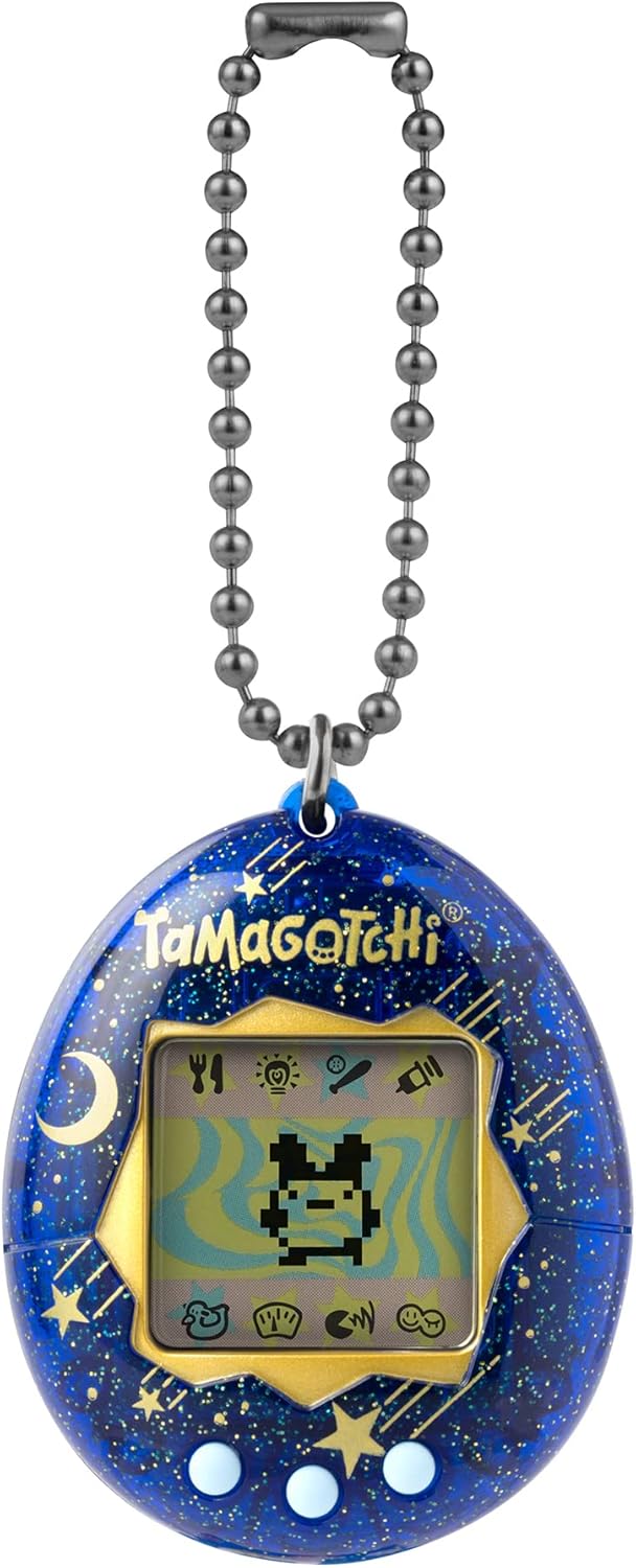 BANDAI - Tamagotchi - Tamagotchi original - Stary Night - virtuelles elektronisches Haustier - 42970
