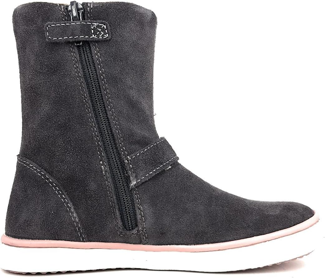 Lurchi Mädchen Solea-tex Halblange Stiefel 24 EU Charcoal, 24 EU Charcoal