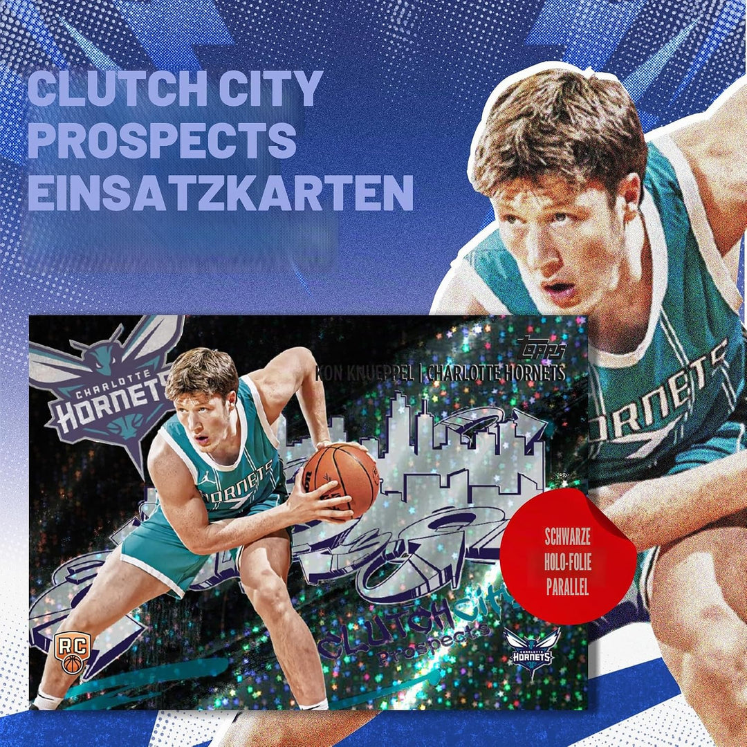2025-26 Topps Basketball – Vorteilsbox (12 Karten pro Packung, 7 Packungen pro Box)