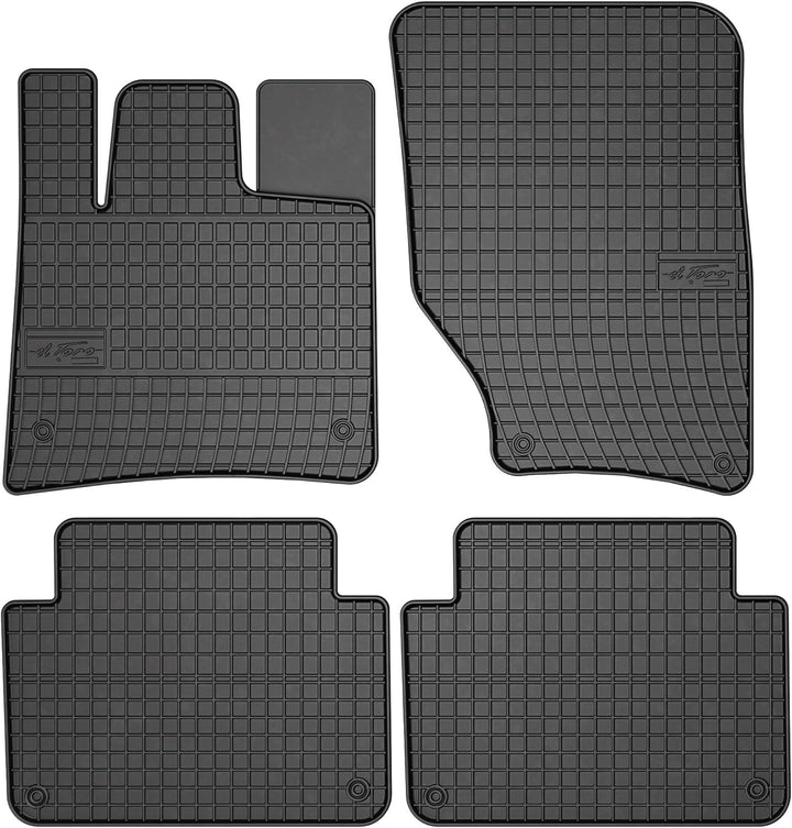 M MOTOS Gummimatten Auto Fussmatte passt für Audi Q7 I 2005-2015 Verbessern Sie Ihren Reisekomfort m