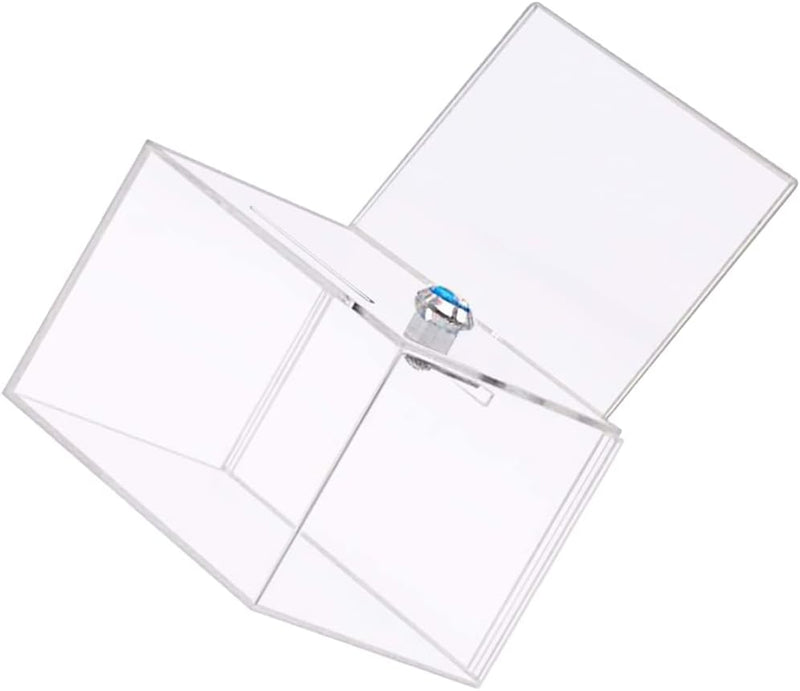 TOYANDONA Kasten Geldhalter Aktionsbox Box Transparent Geld Sparen Karten Aufbewahrungsbox Geldglas