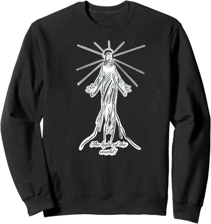 Christliches Thema, He Is The Light Of The World Sweatshirt