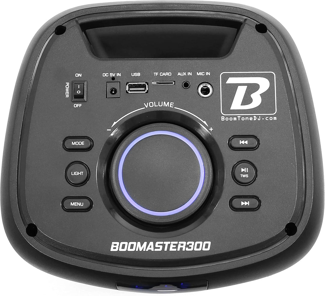 Tragbarer Lautsprecher Boomtone DJ Booster 300