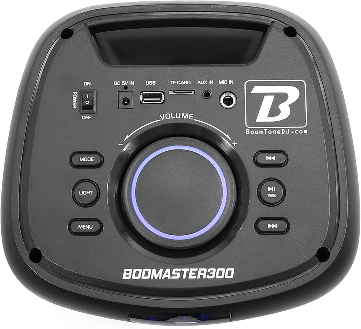 Tragbarer Lautsprecher Boomtone DJ Booster 300