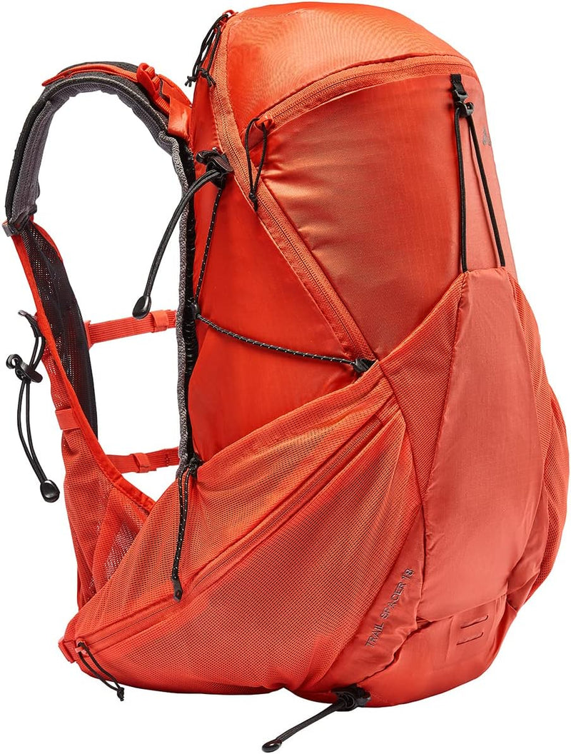 VAUDE Unisex Trail Spacer 18 Rucksäcke15-19L Einheitsgrösse Burnt Red, Einheitsgrösse Burnt Red