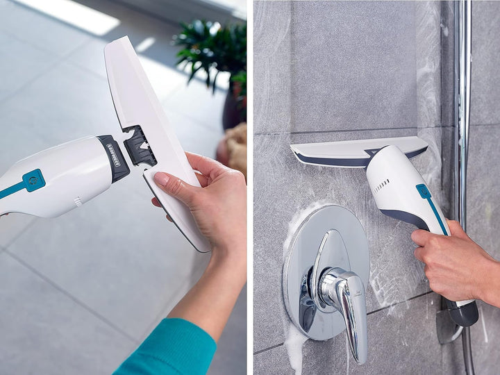 Leifheit Bad-Düse Nemo, Zubehör für Fenstersauger Nemo, hygienische Reinigung von Hellen Fliesen und
