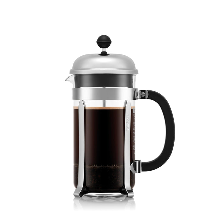 Bodum 1928-16 chambord Kaffeebereiter, 1,0 l / 34 oz - glänzend Glänzend 1.0