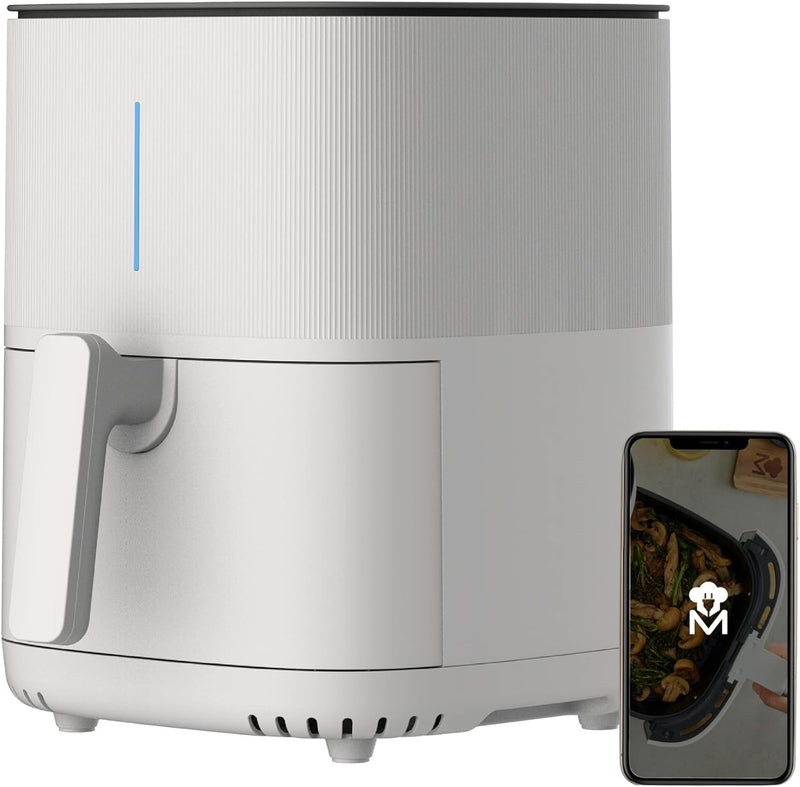 MasterPRO I-Rocket 500 | Hot Air Fryer | Colour White | 5 L Capacity and 1500 W Power | LED Touch Sc