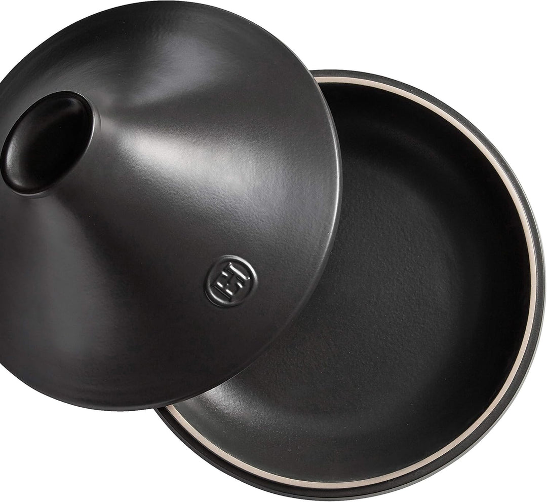 Emile Henry Delight Keramik-Tajine, 4 l Schiefer 4 Qt Schiefer, 4 Qt Schiefer