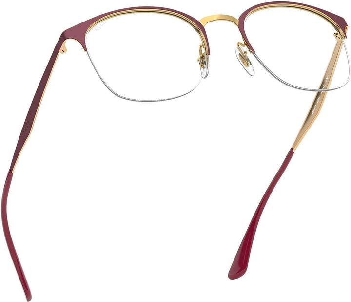 Ray-Ban Damen 0rx 6422 3007 49 Brillengestelle, Gold (Pink Gold On Top Matte Bordeaux)