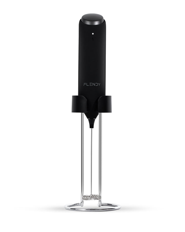 Wiederaufladbarer Hand Milchaufschäumer Stab, Aufschäumer Stab mit USB-C Ladehalterung, Mini Milchau
