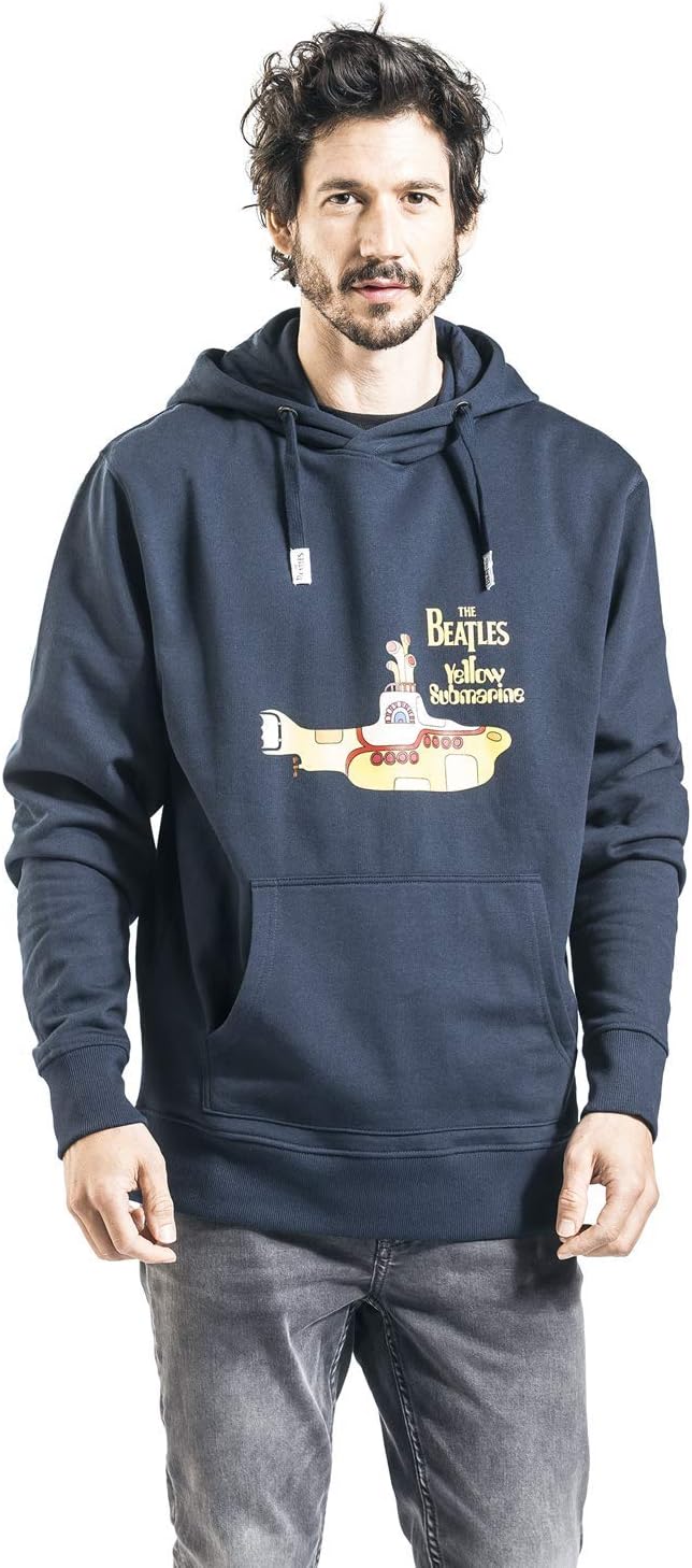 The Beatles Yellow Submarine Männer Kapuzenpullover Navy L