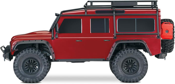 Traxxas TRX-82056-4R Landrover Defender Brushed RC Modellauto Elektro Crawler Allradantrieb (4WD) RT