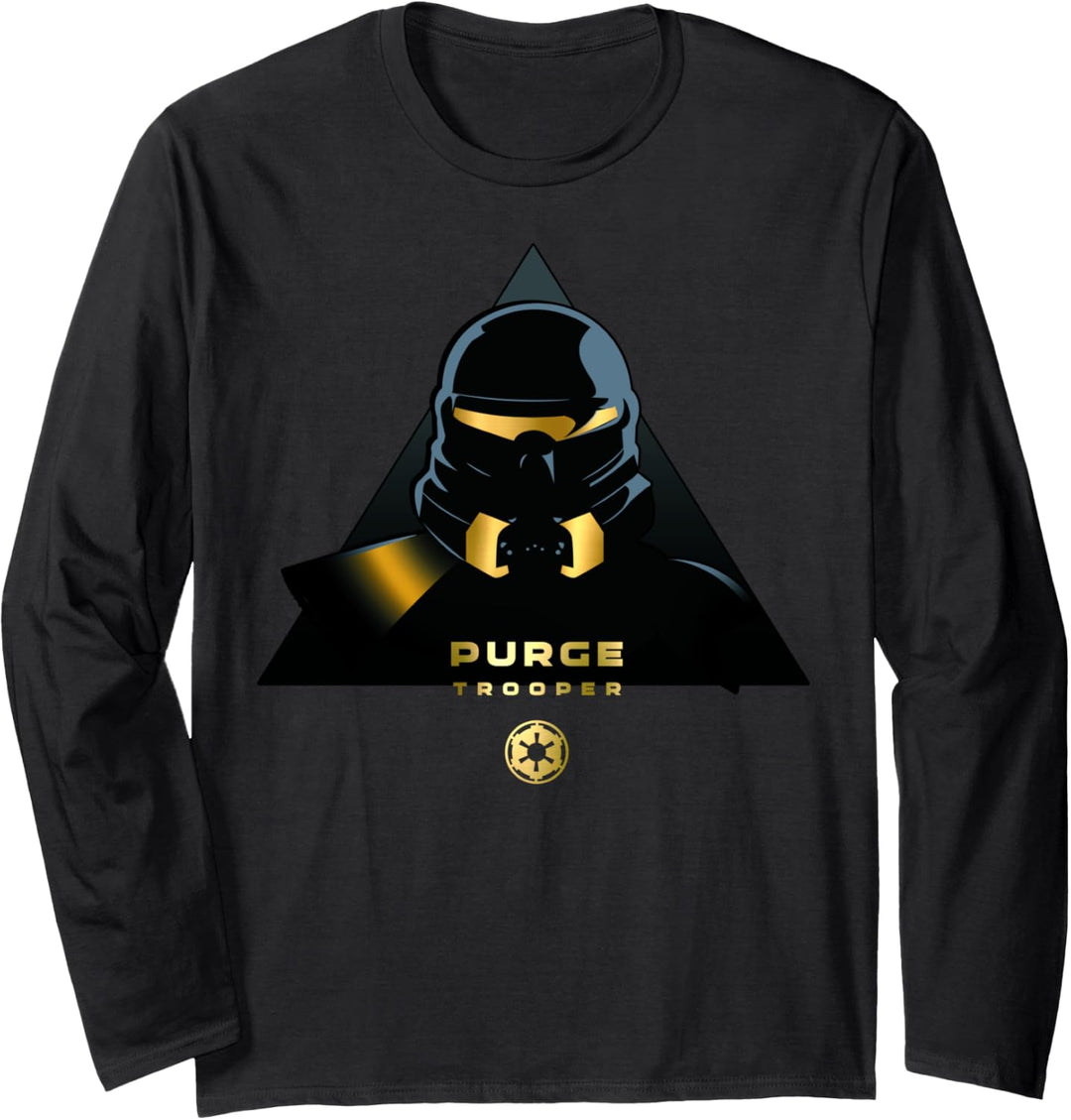 Star Wars Jedi: Fallen Order Purge Trooper Gold Portrait Langarmshirt