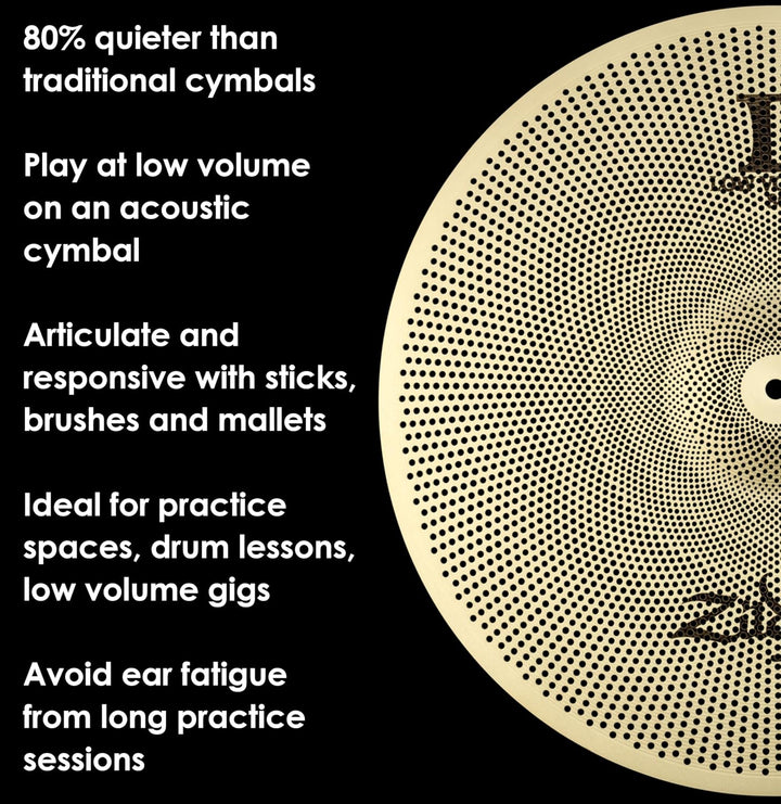 Zildjian L80 Series - Low Volume 20" Ride Cymbal, Ride