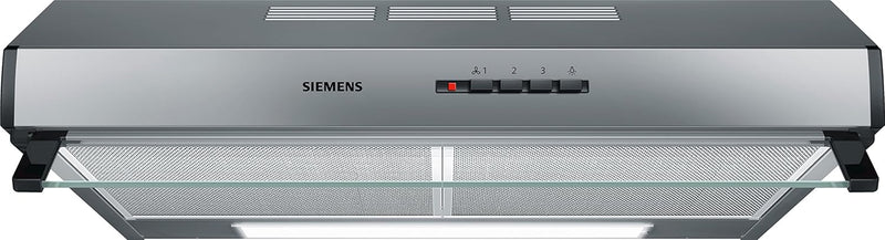 Siemens LU63LCC50 iQ100 Dunstabzugshaube mit Drucktastenschalter, 60 cm