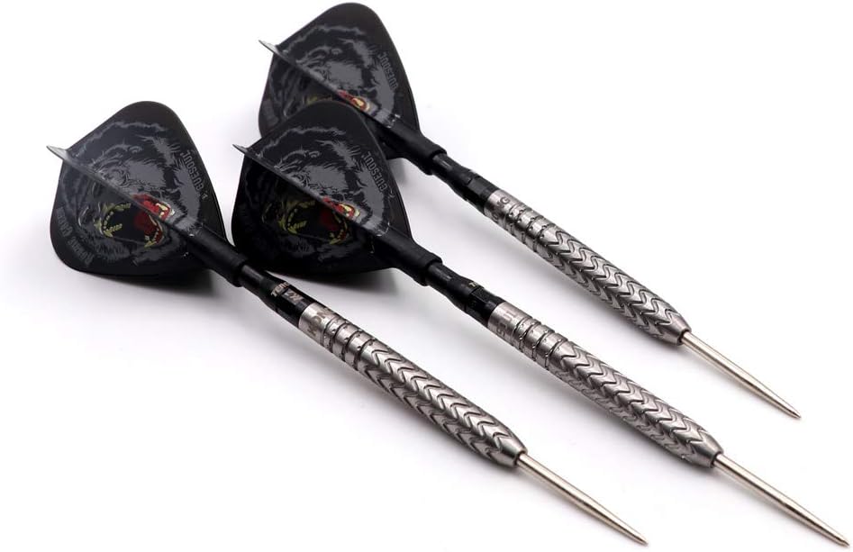 CUESOUL 22g / 24g / 23g 90% Wolframstahl Dart Set Serie Silber-1 22g, Silber-1 22g