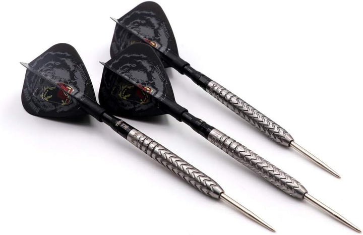 CUESOUL 22g / 24g / 23g 90% Wolframstahl Dart Set Serie Silber-1 22g, Silber-1 22g