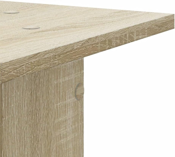 vidaXL Pflanzenständer 2 Stk. Sonoma-Eiche 30x30x60 cm Holzwerkstoff Sonoma Eiche 30 x 30 x 60 cm, S