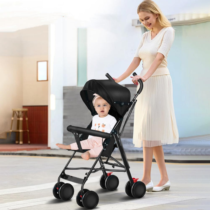 Buggy, Kinderbuggy, Kinderwagen Zusammenklappbar, Reise-Kinderwagen mit Wattepads und Moskitonetzen