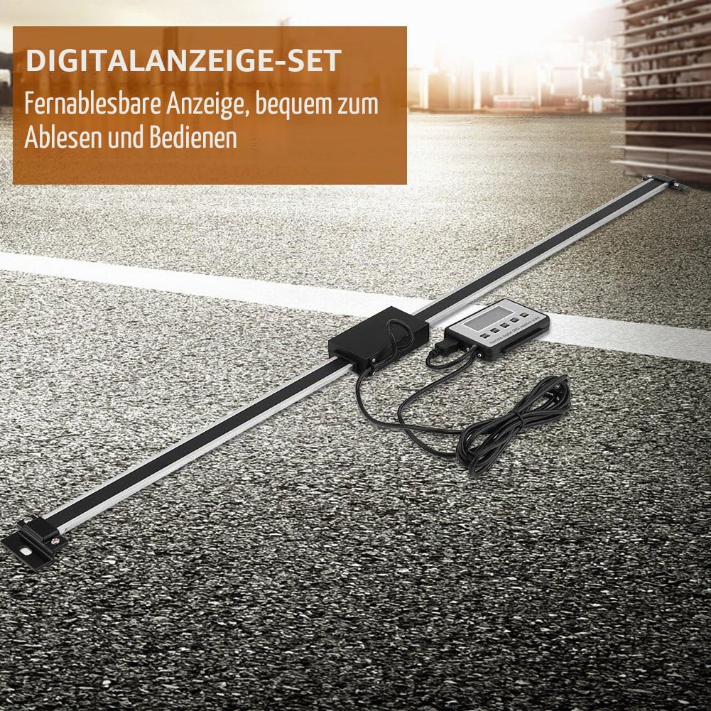 Digitales Ableseset, ± 0,06 mm 0-600 mm Digital Readout Linear Scale Präzises LCD-Ableseset mit line