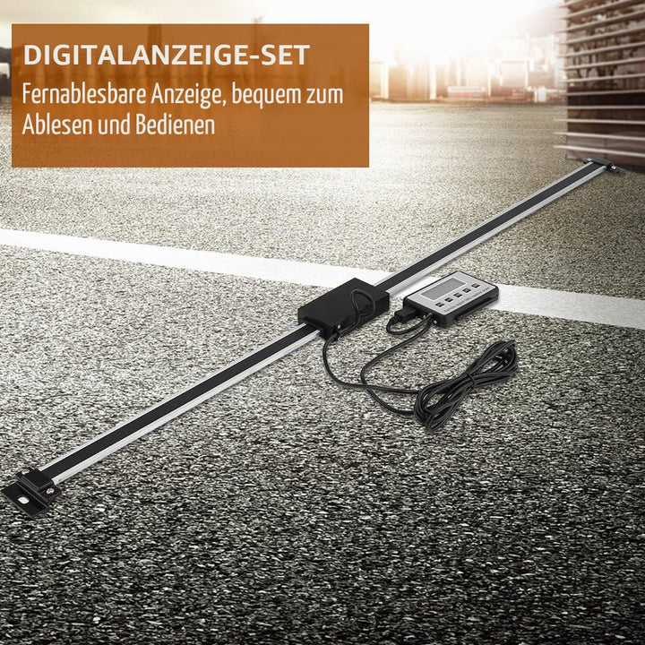 Digitales Ableseset, ± 0,06 mm 0-600 mm Digital Readout Linear Scale Präzises LCD-Ableseset mit line