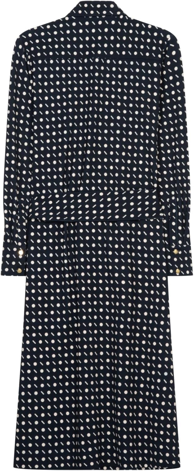 Seidensticker Damen Blusen Kleid - Fashion - Regular Fit - tailliert - Bügelleicht – Langarm 34 Dunk