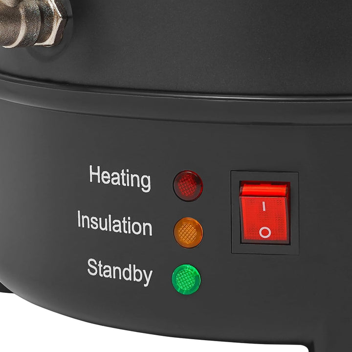 HUOMMGS Wachsschmelztopf 8L Wachsschmelzer Elektrischer Wachskocher 1000W Kerzen Giessen Set mit 50~