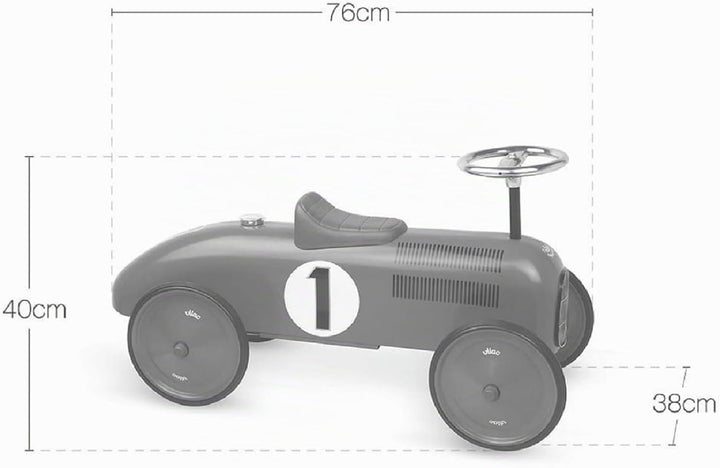 Vilac Metal Car, Creme, Creme