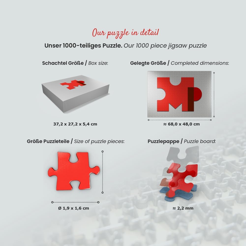 Unterwasserwelt mit Schildkröte und Korallen - Premium 1000 Teile Puzzle - MyPuzzle Sonderkollektion