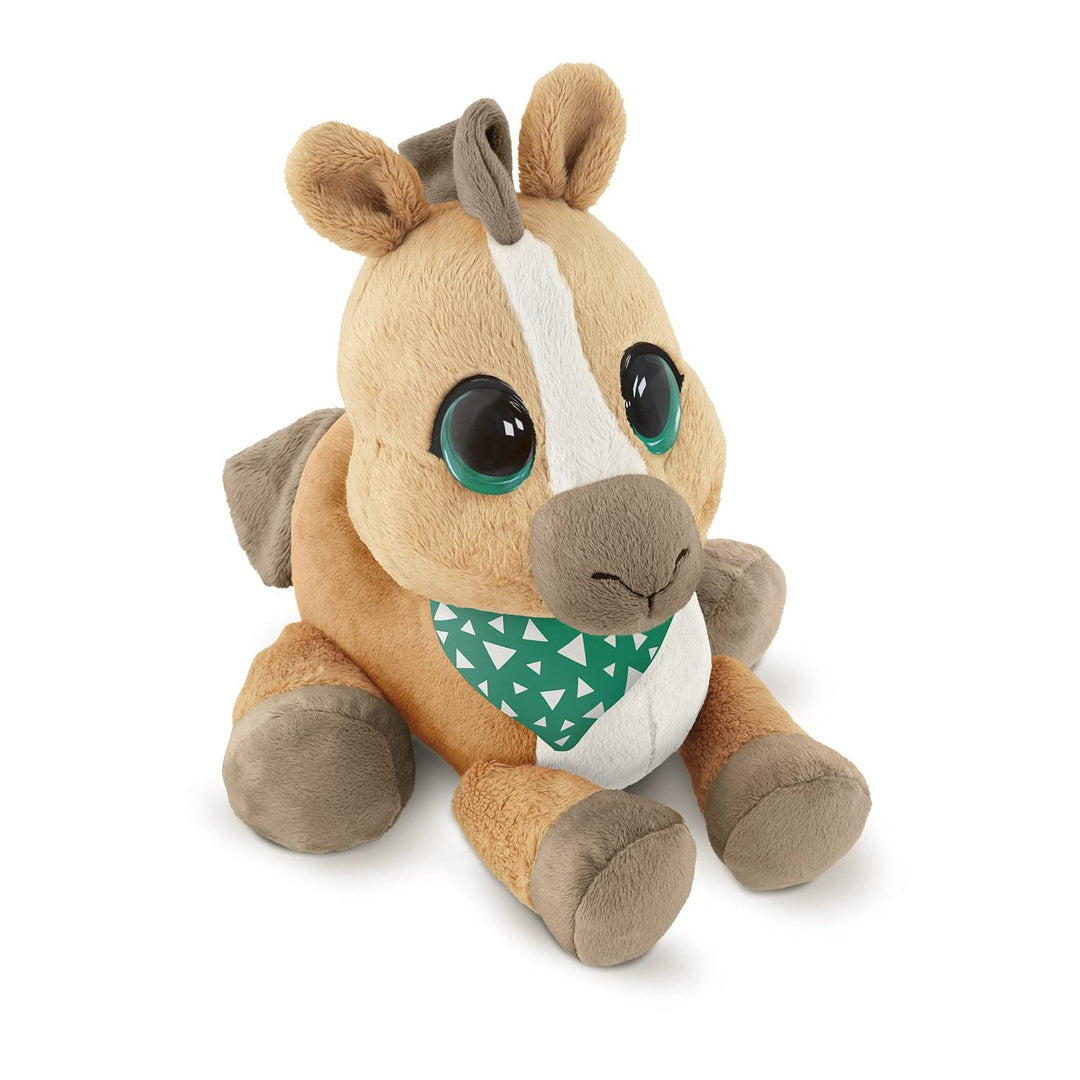 Chicco - Dolce Cavallino Kuckuck, elektronisches interaktives Plüschtier 2in1, Farbe Beige, 00010771