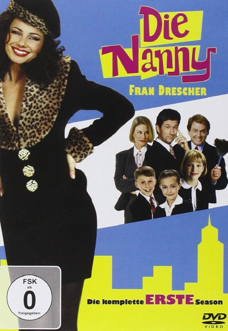 Die Nanny Staffel 1-3 (1+2+3, 1 bis 3) Die komplette Serie [DVD Box Set], DVD
