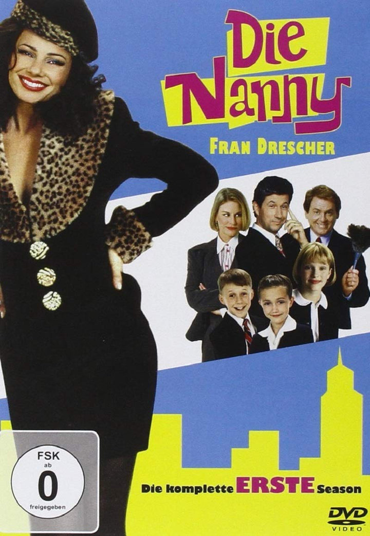 Die Nanny Staffel 1-3 (1+2+3, 1 bis 3) Die komplette Serie [DVD Box Set], DVD