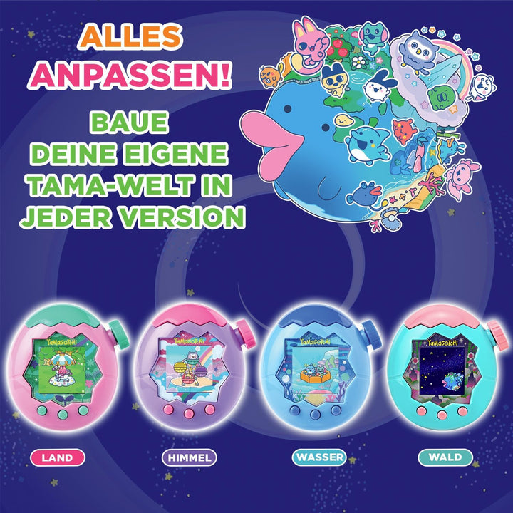 Bandai – Tamagotchi Paradise Jade Forest – Virtuelles Haustier zum Aufziehen – Tamagotchi Interaktiv