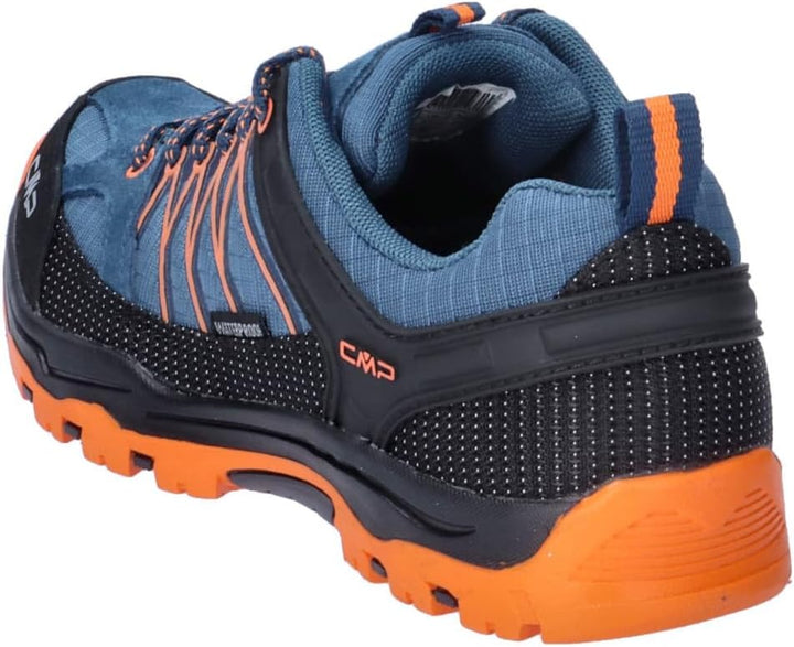 CMP RIGEL Jungen Trekking &amp; Wanderhalbschuhe 38 EU Bluesteel Flame, 38 EU Bluesteel Flame