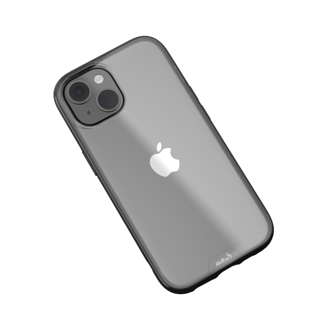 Mous Hülle für iPhone 15 Durchsichtig Case - Clarity - Handyhülle iPhone 15 Case - Transparent Krist