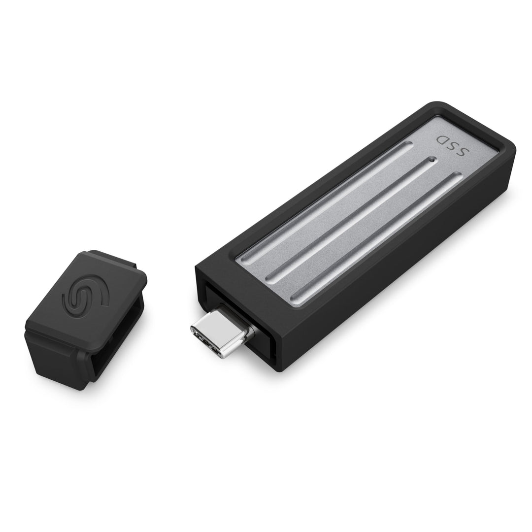 Seagate Ultra Compact 2TB, Externe SSD, 1000MB/s, USB 3.1 Typ C, inkl. Data Rescue Service (STMX2000