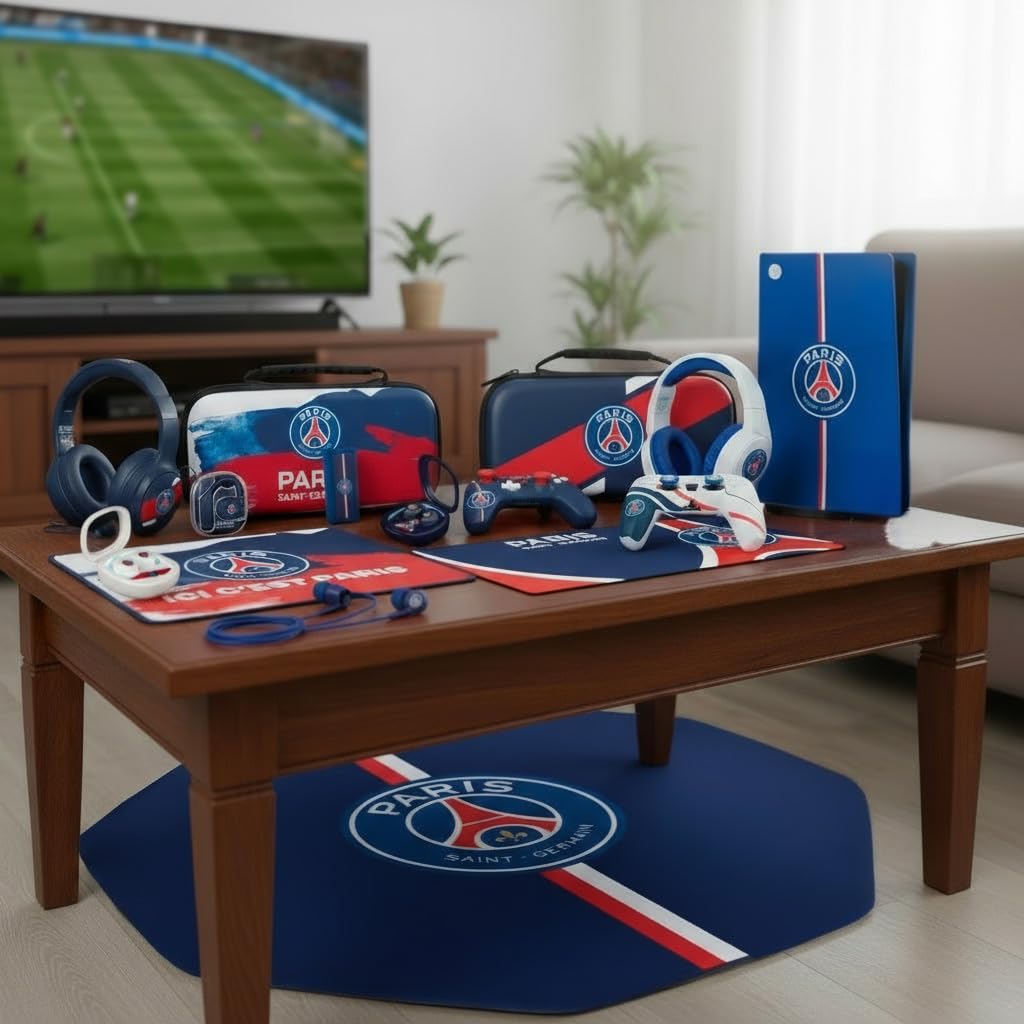 Konix PSG Gaming-Mauspad XXL 90 x 46 cm - Ultradünne 3D-Silikon-Oberfläche - rutschfeste Gummibasis