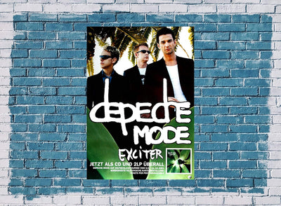 Depeche Mode - Exciter, 2001 » Konzertplakat/Premium Poster | Live Konzert Veranstaltung | DIN A1 «