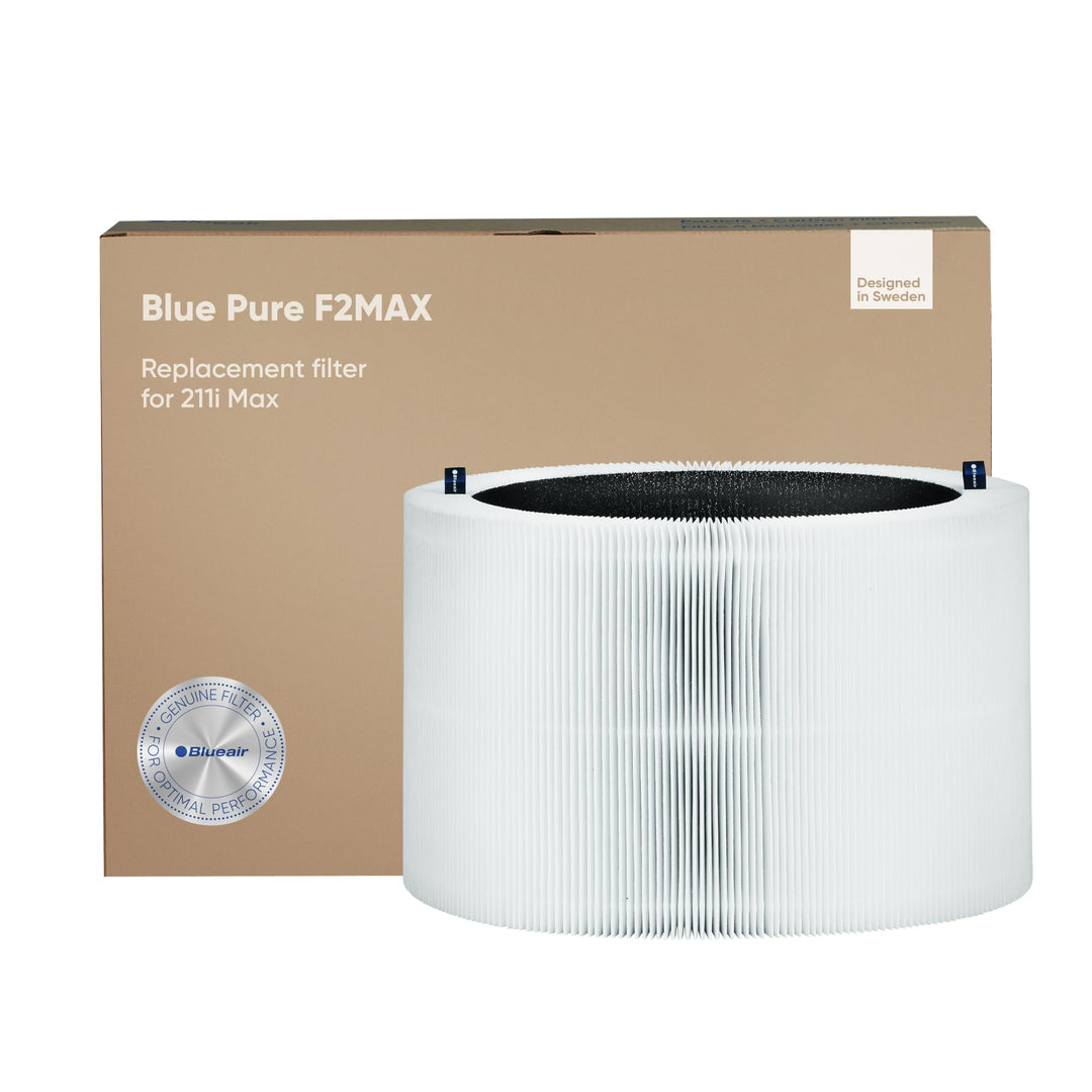 Blueair Blue Pure 211i Max Original-Ersatzfilter, Blue Pure F2MAX, passend für Blue Pure 211i Max Lu