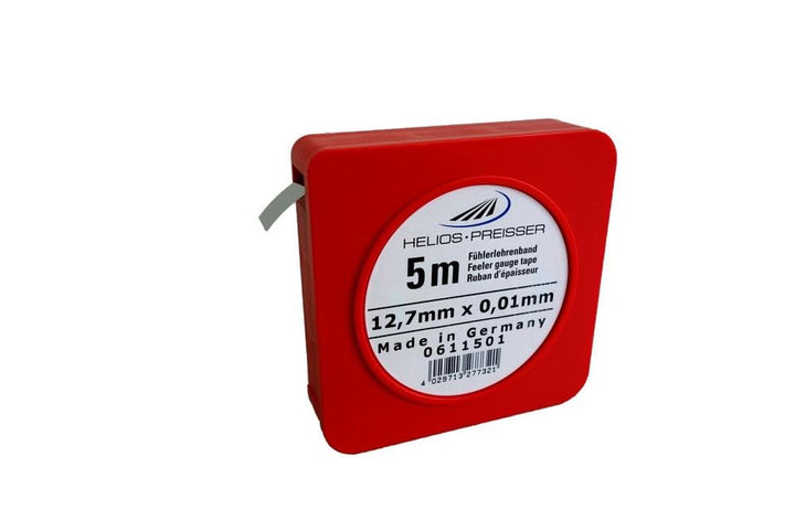 Helios Preisser Fühlerlehrenband, Einzelkassette (Kohlenstoffstahl, gehärtet, Breite 12,7 mm, Länge