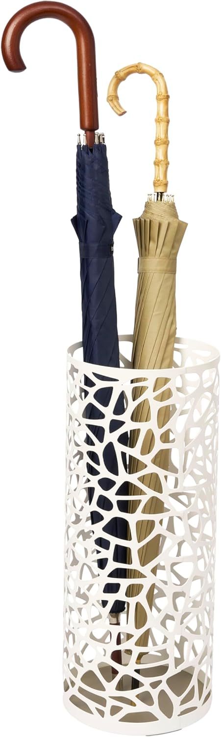 Umbrella Stand Nest round - white One Size Weiss, One Size Weiss