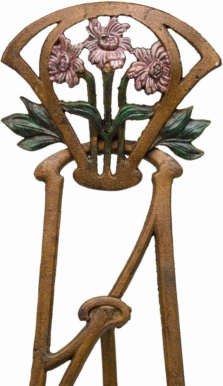 aubaho Staffelei Bildhalter Notenständer Buchständer Ständer Eisen antik Stil 42cm